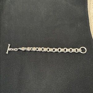 Elegant Sterling Silver Bracelet